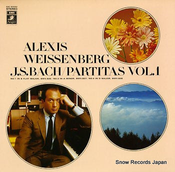 WEISSENBERG, ALEXIS j.s.bach; partitas vol.1 EAC-80052