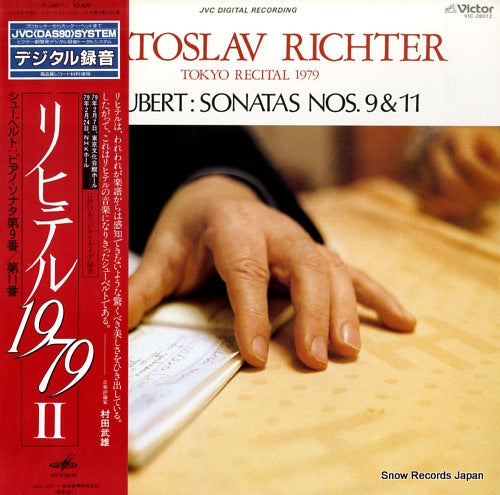 RICHTER, SVIATOSLAV tokyo recital 1979 VIC-28012