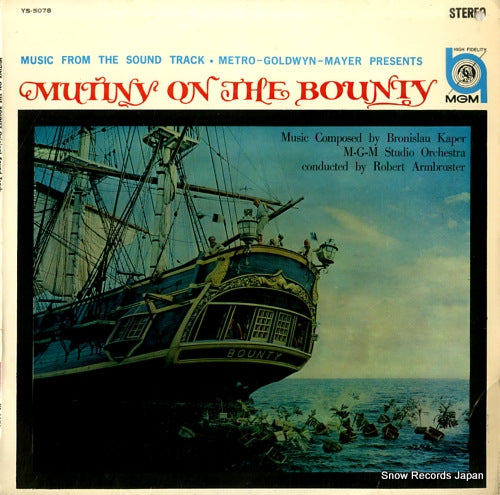 KAPER, BRONISLAU mutiny on the bounty YS-5078