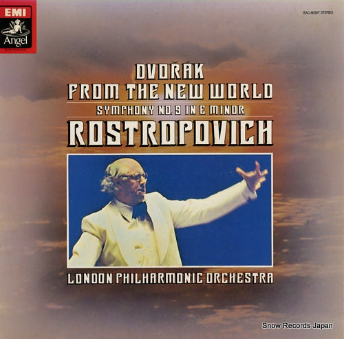 ROSTROPOVICH, MSTISLAV dvorak; symphony no.9 in e minor, op.95 "from the new world" EAC-80567