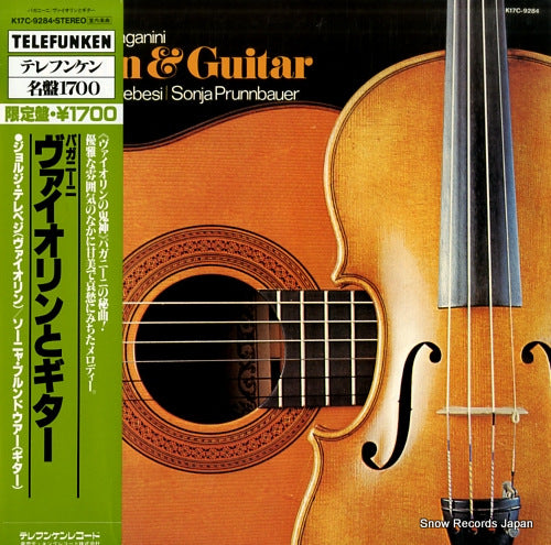 TEREBES, GYORGY paganini; violin & guitar K17C-9284