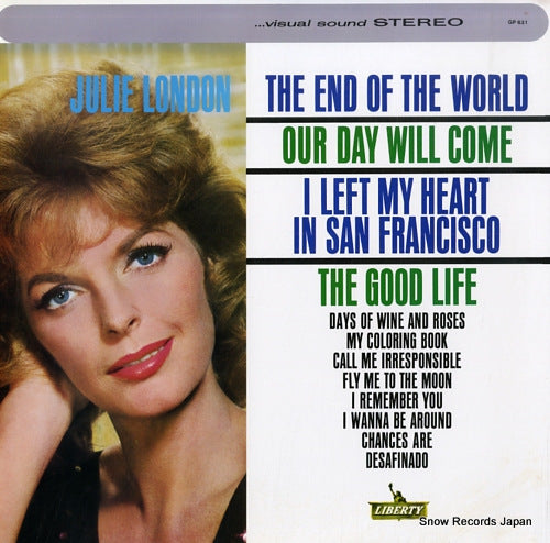 LONDON, JULIE the end of the world GP631