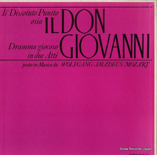 BOHM, KARL mozart; don giovanni 825908-911