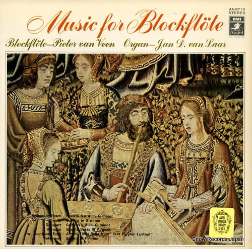 VEEN, PIETER VAN music for blockflote AA-8713
