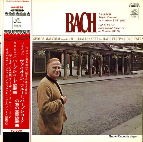 MENUHIN, YEHUDI bach; triple concerto in a minor bwv.1044 AA-8138