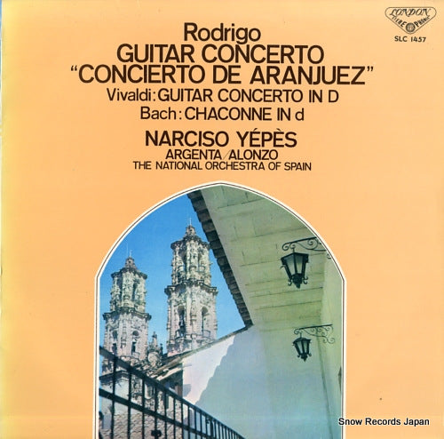 YEPES, NARCISO rodrigo; guitar concerto / concierto de aranjues SLC1457