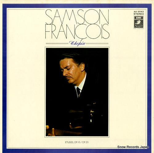 FRANCOIS, SAMSON chopin; etudes op.10 & op.25 AA-8043