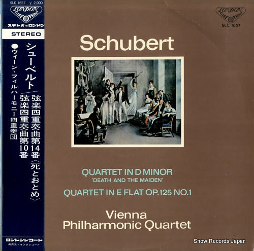 VIENNA PHILHARMONIC QUARTET schubert; quartet in d minor 'death and the maiden' SLC1657