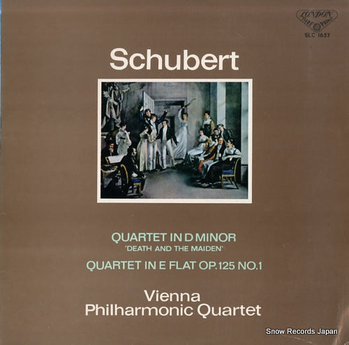 VIENNA PHILHARMONIC QUARTET schubert; quartet in d minor 'death and the maiden' SLC1657