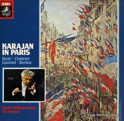 KARAJAN, HERBERT VON karajan in paris EAC-90003