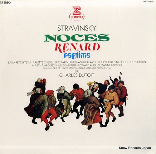 DUTOIT, CHARLES stravinsky; noces OP-7102-RE