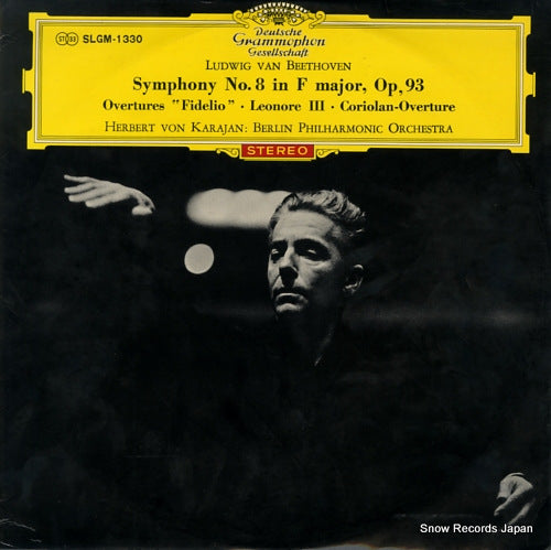 KARAJAN, HERBERT VON beethoven; symphony no.8 in f major, op,93 SLGM-1330