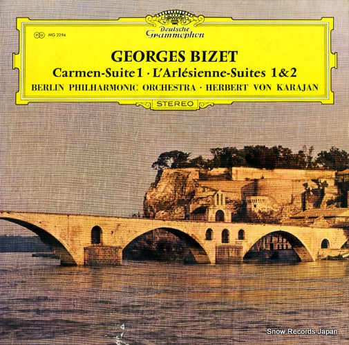 KARAJAN, HERBERT VON georges bizet; carmen-suite1, l'arlesienne-suites 1&2 MG2294