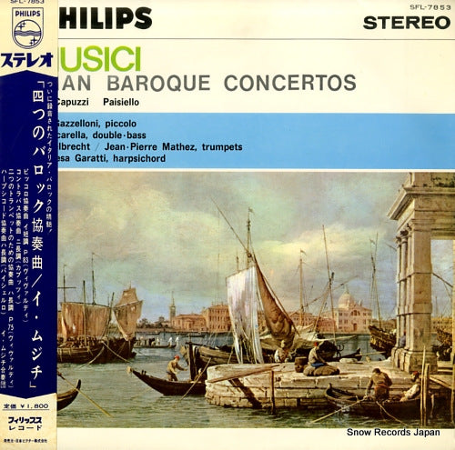 I MUSICI italian baroque concertos SFL-7853