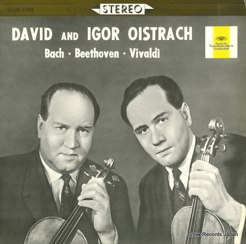 DAVID AND IGOR OISTRACH bach; concerto for 2 violins an strings in d minor bwv-1043 SLGM-1068