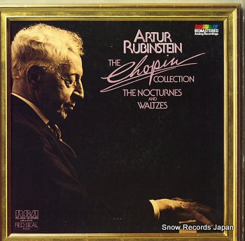 RUBINSTEIN, ARTUR the chopin collection RCL-5004