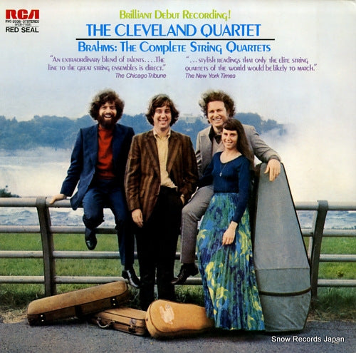 CLEVELAND QUARTET, THE brahms; the complete string quartets RVC-2036-37