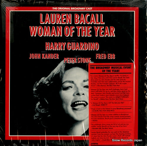 KANDER, JOHN woman of the year (the original broadway cast) AL8303