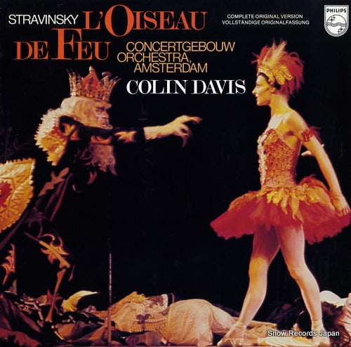 DAVIS, COLIN stravinsky; l'oiseau de feu X-7960