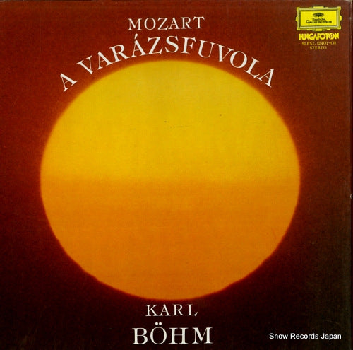 BOHM, KARL mozart; a varazsfuvola SLPXL12401-03