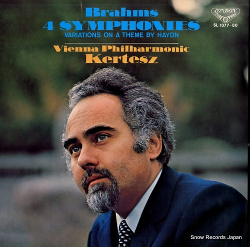 KERTESZ, ISTVAN brahms; 4 symphonies SL-1077-80