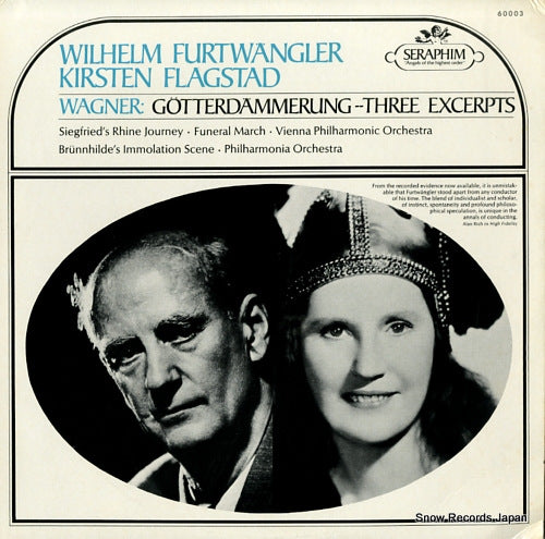 FURTWANGLER, WILHELM wagner; gotterdammerung - three excerpts M-60003