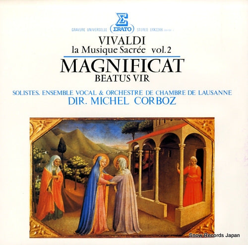 CORBOZ, MICHEL vivaldi; la musique sacree vol.2 magnificat beatus vir ERX2266