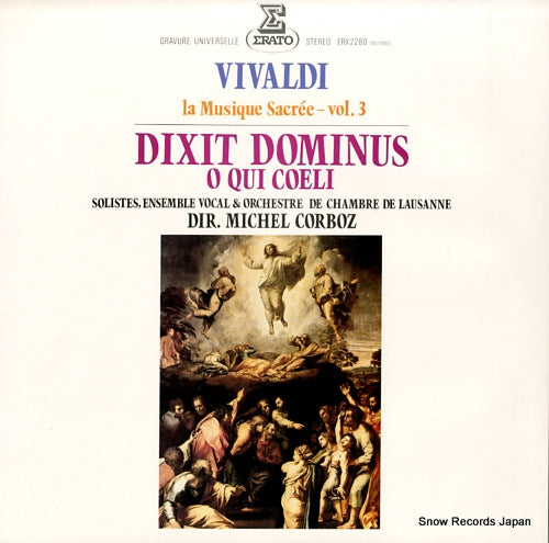 CORBOZ, MICHEL vivaldi; dixit dominus ERX2280