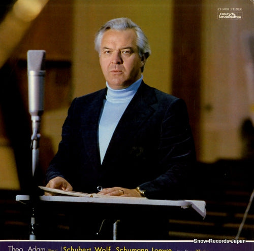 ADAM, THEO schubert, wolf, schumann, loewe ET-5038