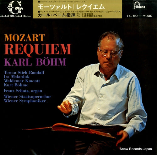 BOHM, KARL mozart; requiem FG-50