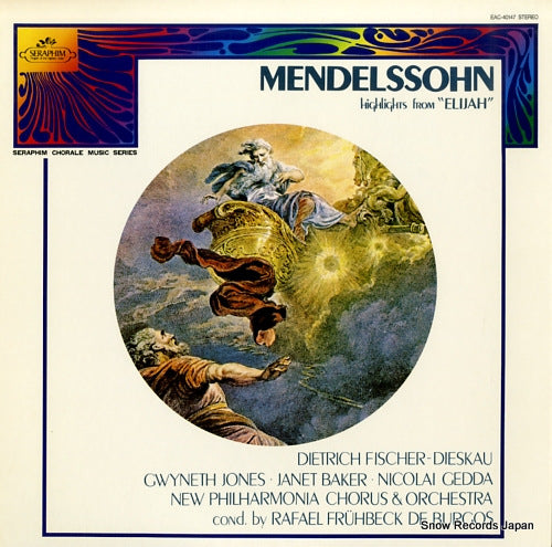 FRUHBECK DE BURGOS, RAFAEL mendelssohn; highlights from "elijah" EAC-40147