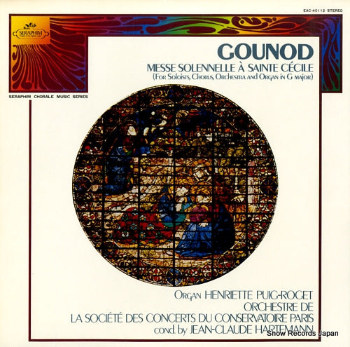 HARTEMANN, JEAN-CLAUDE gounod; messe solennelle a sainte cecile EAC-40112