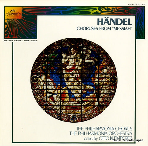 KLEMPERER, OTTO handel; choruses from "messiah" EAC-40114