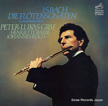 GRAF, PETER-LUKAS j.s.bach; die flotensonaten gesamtaufnahme SMK-9022-3