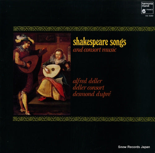DELLER CONSORT shakespeare songs and consort music VIC-5282