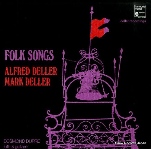 DELLER, ALFRED folk songs VIC-5285