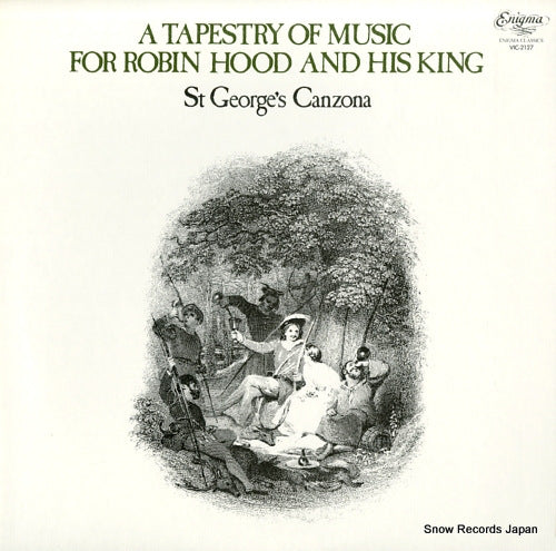 ST GEORGE'S CANZONA a tapestry of music for robin hood and his king VIC-2127