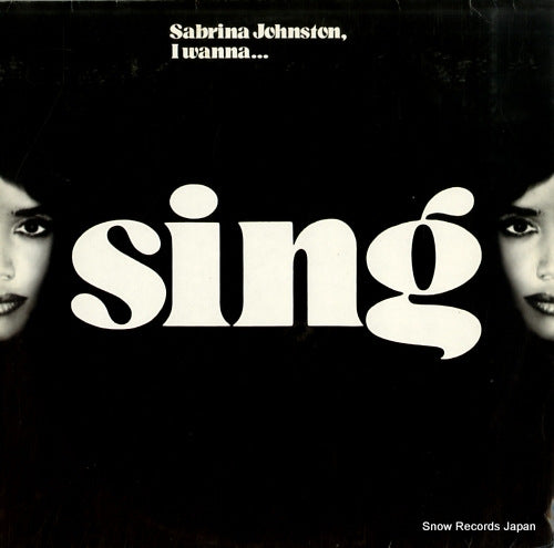 JOHNSTON, SABRINA i wanna sing YZ661T