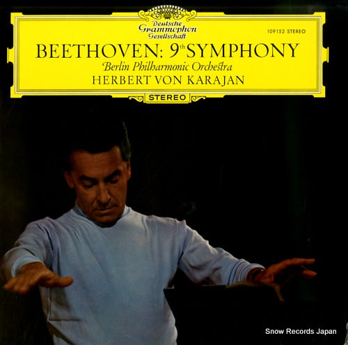 KARAJAN, HERBERT VON beethoven; 9th symphony 109152