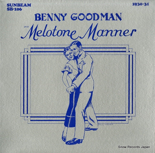 GOODMAN, BENNY in a melotone manner 1930-31 SB-106
