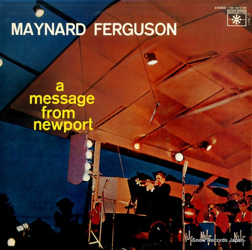 FERGUSON, MAYNARD a message from newport YW-7815-RO