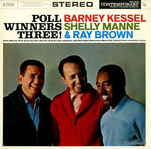POLL WINNERS poll winners three! GXC3115