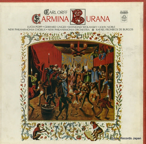 FRUHBECK DE BURGOS, RAFAEL orff; carmina burana AA.9256