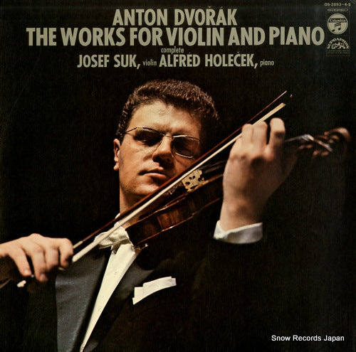 SUK, JOSEF dvorak; the works for violin and piano OS-2893-4-S