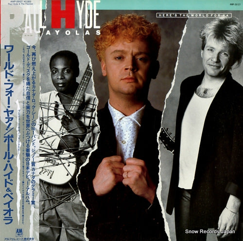 HYDE, PAUL AND THE PAYOLAS here's the world for ya AMP-28127