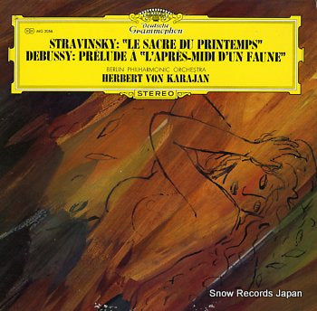 KARAJAN, HERBERT VON stravinsky; le sacre du printemps MG2056