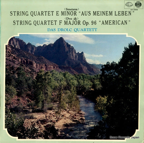 DAS DROLC QUARTETT smetana; string quartet e minor "aus meinen leben" SH5083