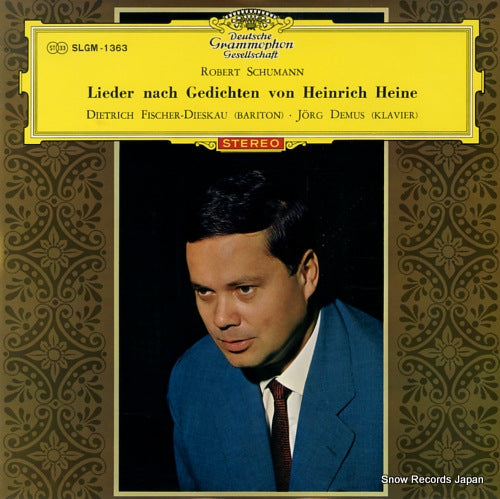 FISCHER-DIESKAU, DIETRICH schumann; lieder nach gedichten heinrich heine SLGM-1363