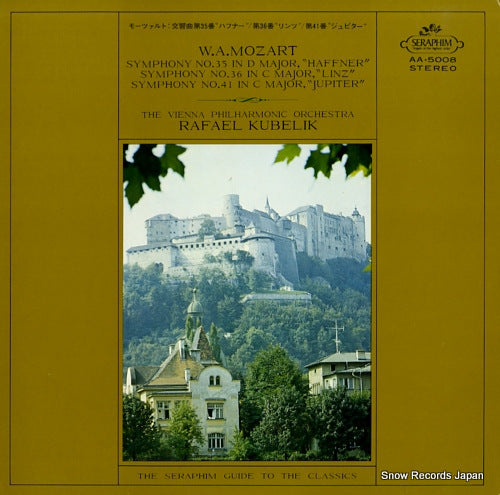 KUBELIK, RAFAEL mozart; symphony no.35 in d major haffner AA.5008
