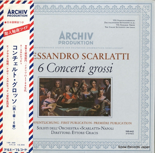 GRACIS, ETTORE scarlatti; 6 concerti grossi 198442